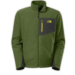 NORTH FACE Mens Large Chimborazo Sherpa Lined Full Zip Fleece Sweater Jacket L